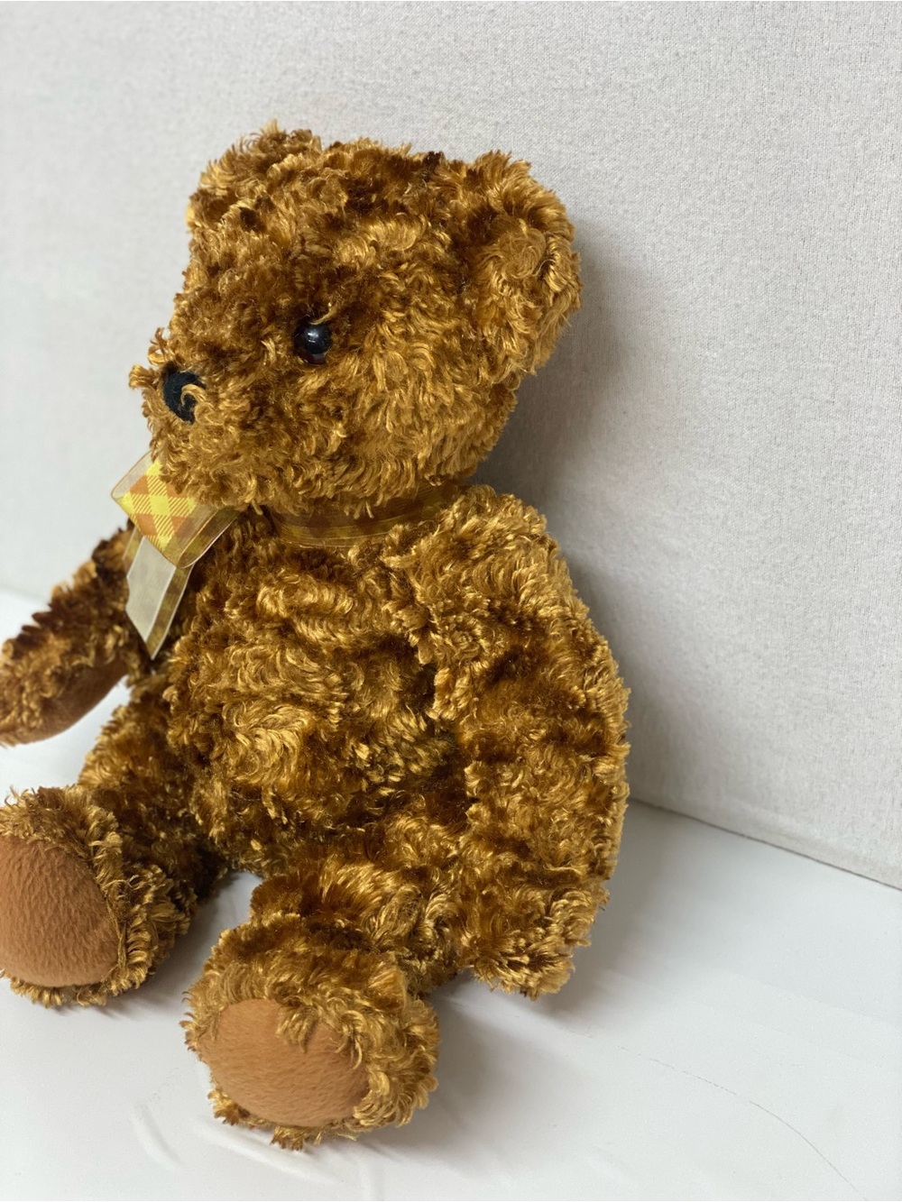 Toys R Us Animal Alley Golden Brown Teddy Bear Plush Cuddly Stuffed Animal Cozy - Picture 2 of 10